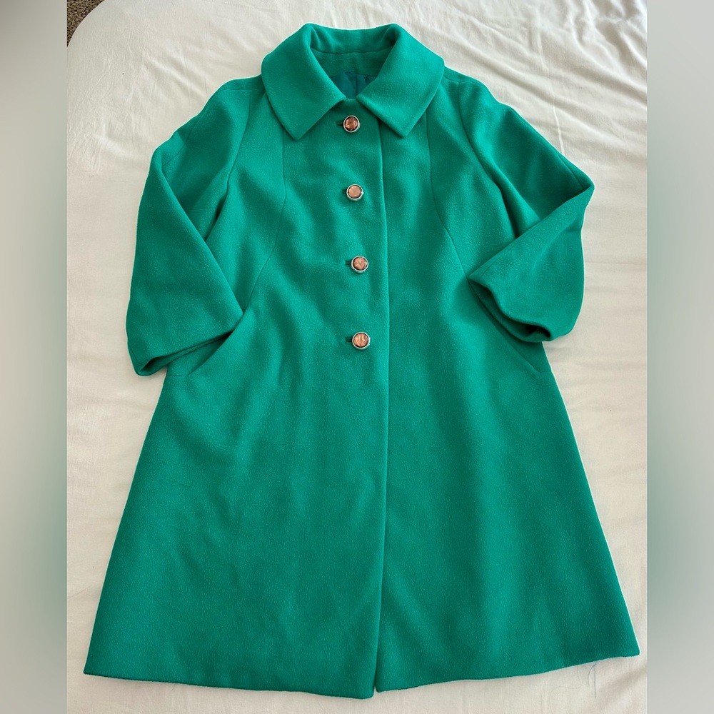 Vintage Lorendale Elegant Cashmere Women's Coat - Picture 5 of 13